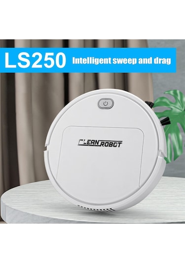 Shineyee Siyah 3'lü İşlevli Zeka Robot Süpürge - Güçlü Emme, Yumuşak Temizleme, Yatak Ve Koltuk Altı Erişimi İle Ev Temizliği Kolaylaştırır Siyah