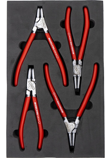 Izeltaş Segman Pense Takımı 4 Parça