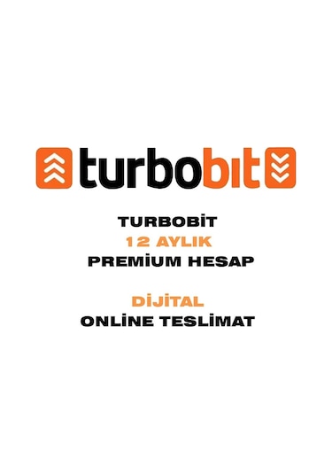 1 Yıl 365 Günlük Turbobit Premium Hesap