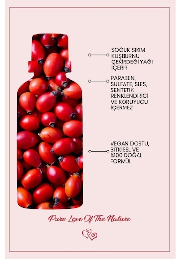 Bade Natural Kuşburnu Çekirdeği İçerikli Aydınlatıcı ve Leke Karşıtı Göz Serumu 15 ML