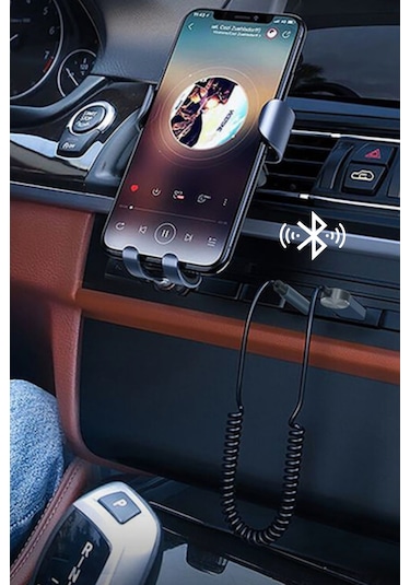 Uravas Store Araba Için Bluetooth Aux Alıcısı Wireless Araç Kiti