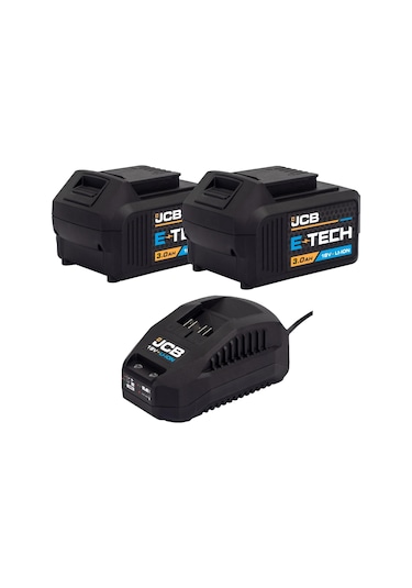 Jcb 18 V 3.0 Ah Lithium-ion Batarya Ve Şarj Cihazı Seti