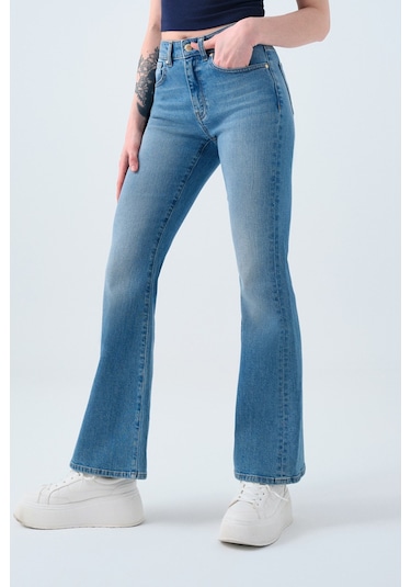 Loft Kadın Pantolon Mavi