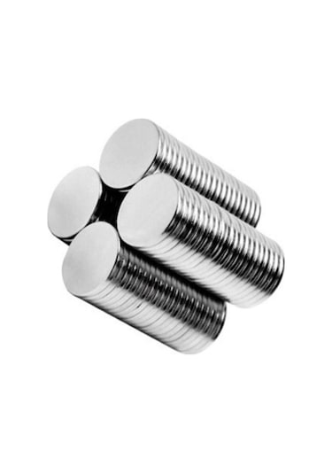 Neodyum Mıknatıs D10X1 Mm 100 Adet Ince Silindirik Güçlü Magnet