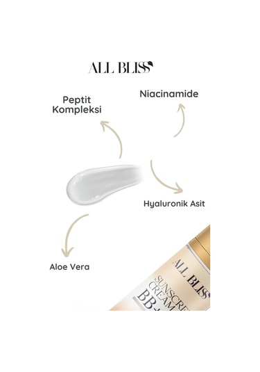 50+ Spf Bb Güneş Kremi 50 Ml Renk Eşitleyici, Nemlendirici, Ton Dengeleyici