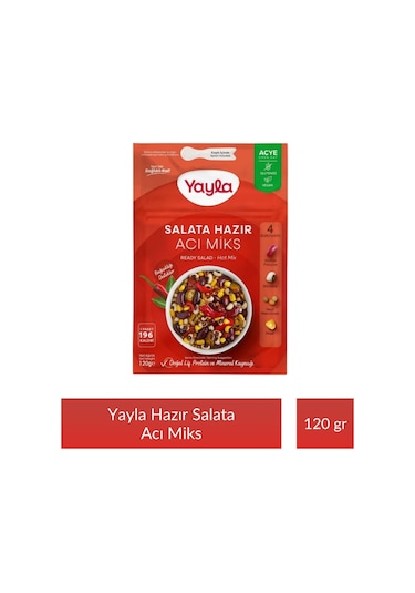 Yayla Salata Hazır Acı Miks 120 Gr