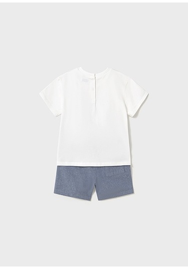 Mayoral Yazlık Erkek Bebek T-shirt Şort 2'li Set