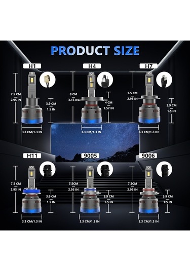 Ebitda Yüksek Parlaklıklı 600w Led Araç Farı - 80000lm, 50000 Saat Ömürlü, Ip68 Su Geçirmez, Güvenli Montaj