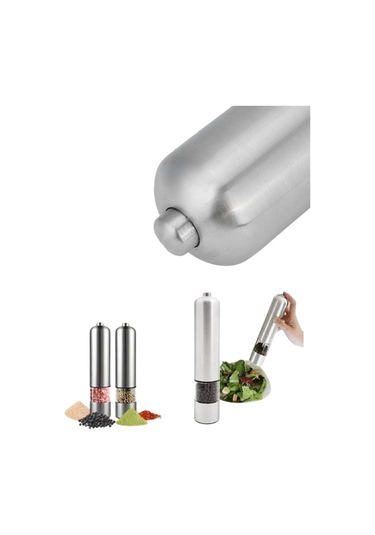 Elektrikli Baharat Öğütme Cihazı Ergonomik Şeffaf Gövde Renkli