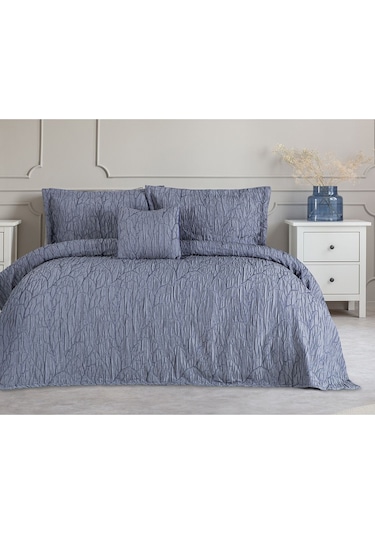 Özdilek Yatak Örtüsü Nırvana Indıgo Çift Kişilik İndigo