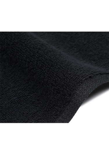 10 Adet 50x90, Kuaför Havlusu, Berber Havlusu, Spor Havlusu, Antreman Havlusu, %100 Pamuk Havlu Siyah