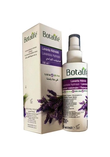 Botalife Saf Lavanta Suyu Saç Cilt Tonik Hidrolatı 150 ML