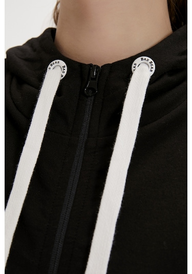 Bad Bear Kelly Siyah Full-zip Sweatshirt-siyah Siyah