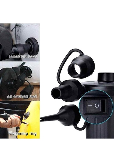 Elektrikli Hava Pompası Şişme Yatak Havuz Vakumlu Poşet Hava Komp