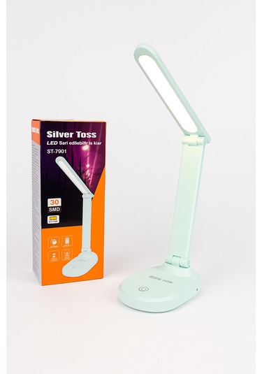 Silver Toss St-7001 Şarjlı Led Masa Lambası