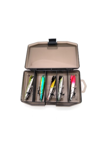 Valkyrie 5 Adet Kutulu 18gr Tatlı Tuzlu Su Uyumlu Kancalı Biyonik Olta Yem Seti