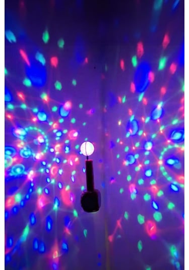 Sese Duyarlı Usb Rgb Ledli Disco Topu Disko Topu 5w