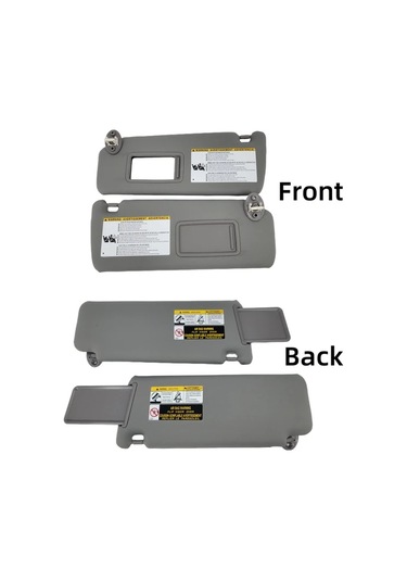 Xuweiwei Toyota 4runner 2010-2023 Sol Perdesi Sürücü Gri Isı Yalıtımlı Makyaj Aynalı