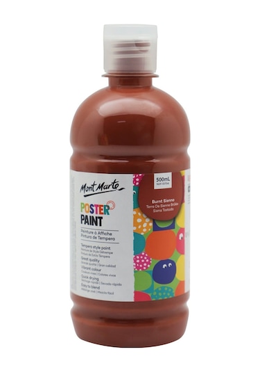 Mm Poster Boyası 500ml - Burnt Sienna