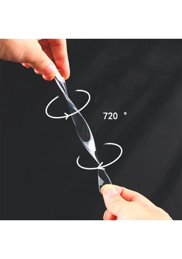 Oto Darbe Koruyucu Şeffaf Kendiliğinden Yapışkanlı Bantlar 4 Adet 0.5