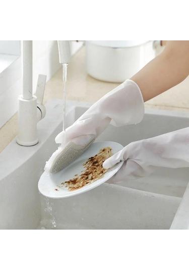 River World Eldiven Bulaşık Yıkamak İçin Silikon