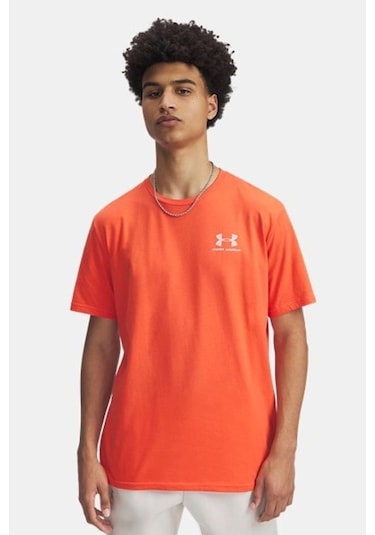 Under Armour Ua M Sportstyle Lc Erkek Tişört 1326799-847 KIrmızı