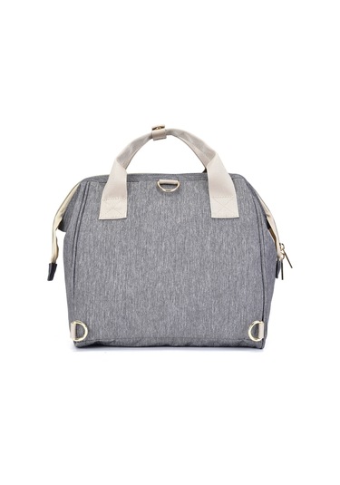 Jeehugo Gri Çok Fonksiyonlu Bebek Çantası - El/omuz/üçgen Çantası, Su Geçirmez, Geniş Hacimli Anne Bebek Seyahat Çantası 25x15x28cm Gri