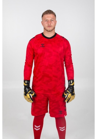Hummel Line Kaleci Tek Üst Forma Kırmızı