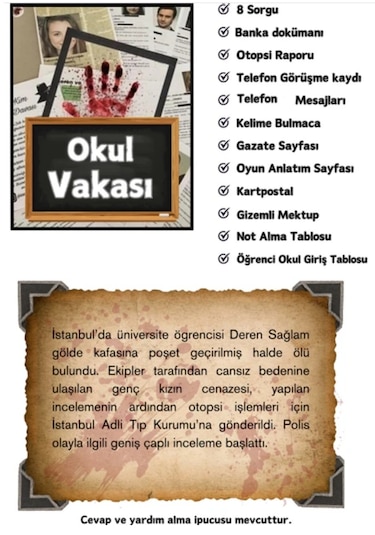 Dedektif Oyunu Dört Farklı Dava Pakedi Bir Arada
