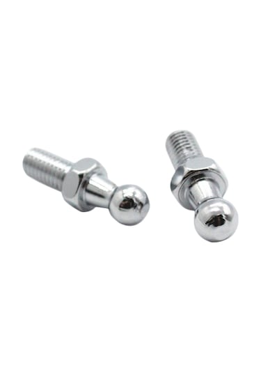 Geekyou M8 Dişli 10mm Topuz Somunu, Gaz Şoku Ve Kapak Lifti İçin, 2 Adet Metal Dayanıklı Parça