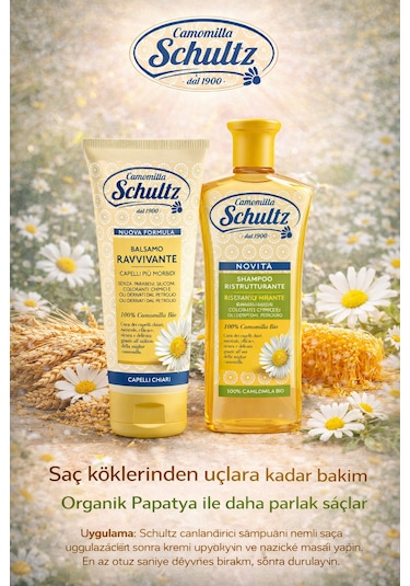 Schultz Boyalı Yıpranmış Saçlara Özel 2li Bakım Seti Yıpranmış