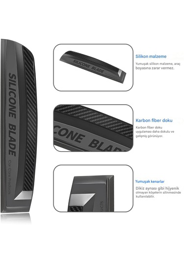 Silikon Silecek Uyumlu