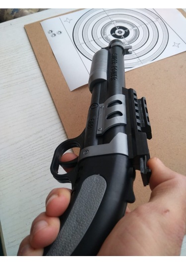 Pompalı Boncuklu Orta Boy Tüfek