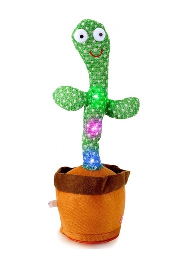 Yeşil Kaktüs Pırasa Oyuncağı 10cm X 5cm Miktar 1'li Paket B Diğer