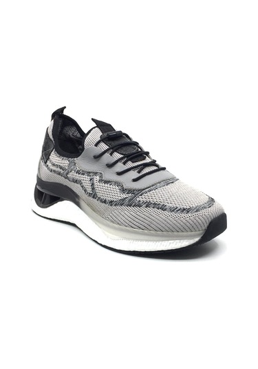 Luiz Paulo Agua Ortopedik Erkek Günlük Yazlık Triko İthal Balon Taban Spor Ayakkabı 40-44 Gri