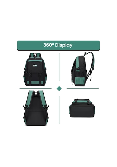 Lichen01 Okul Sırt Çantası Erkek Genç Çocuk Hafif Okul Çantası 3 İla