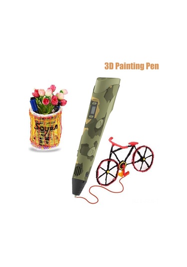 Fosenze Mavi 3d Boyama Kalemi, Sayısal Ekranlı, Pla/abs Uyumlu, Sürekli Hız Ayarlı, Usb Kablolu, Gürültüsüz Hareketli, Çevre Dost Malzeme