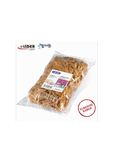 Lacco Geniş Ambalaj Lastiği %100 Kauçuk 500Gr Ücretsiz Kargo