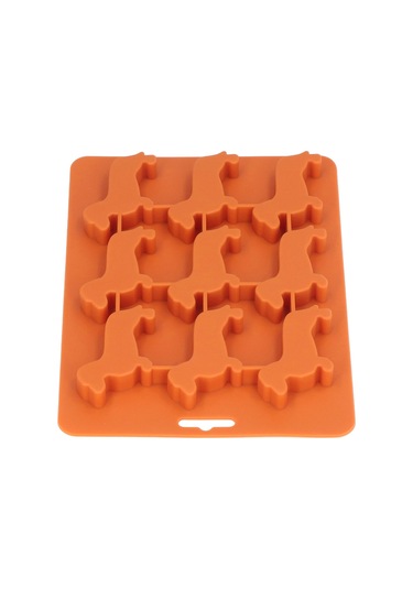 Konesam 9'lu Köpek Şekilli Silikon Molde - Gıda Grubu Bpa-free Buzluk, Çikolata Ve Pastane Kalıbı Diğer