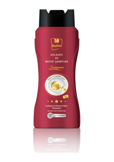 Radins Kolajen ve Biotin Şampuanı 600 ML