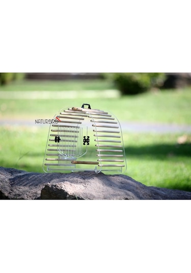Naturbird Şeffaf Kuş Taşıma Kafesi