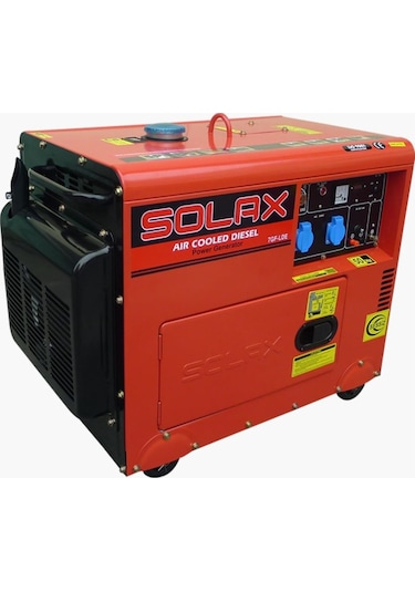 Solax 8.5Gf-Lde 5.5 Kw. Monof.Kabinli.Marş.Diz Jeneratör