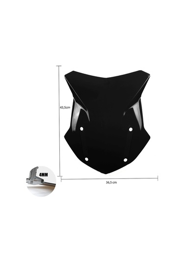 Savage Bmw 1200 1250 Gs / Adv Ön Cam Rüzgar Koruma Siperlik