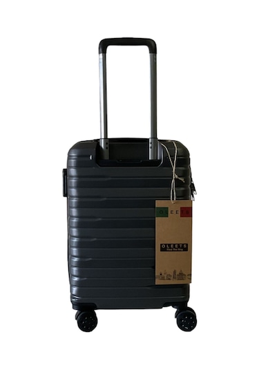 Oleets 8 Tekerli Kilitli Kabin Boy Valiz-bavul Füme