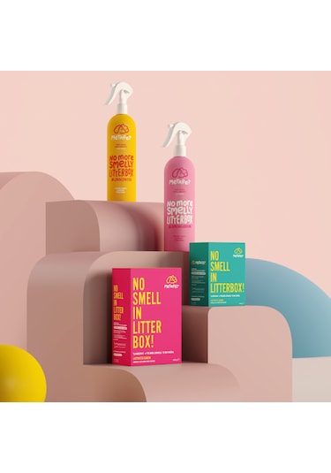 Metapet Kedi Kumu Tuvaleti Koku Giderici Doğal Bahar Parfümü Spreyi 400 ML
