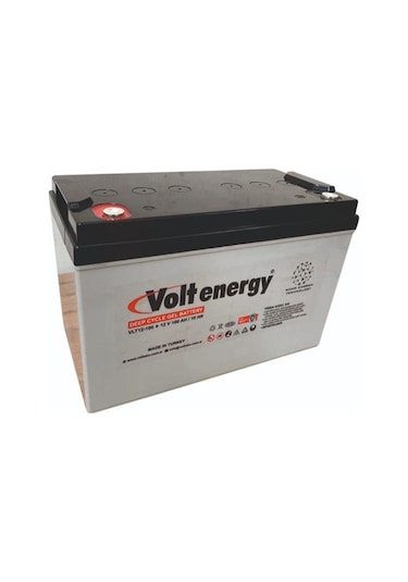 Volt 12 V 100 Ah Amper Jel Akü Deep Cycle Nanocarbon (ÜRETİM YILI: 2023)