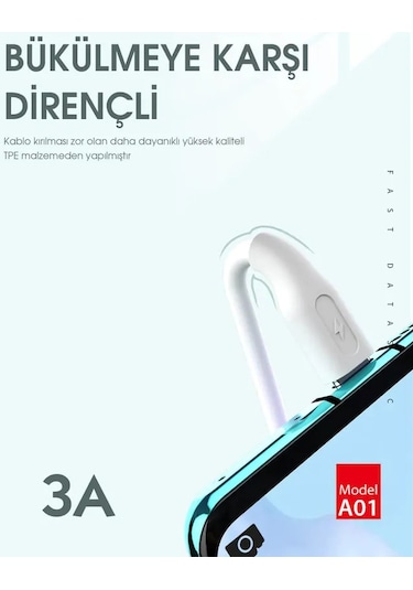 Samsung Uyumlu Galaxy A6 Plus Temperli Ekran Koruyucu Cam (479145550) 15 Tl Fark Ile Apple  iPhone Hızlı Şarj Kablosu