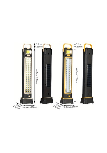 Xuweiwei 1 Haki Ecopower Taşınabilir Güneş Enerjili 6 Modlu Led Projektör 1200mah Pil Kamp Çadır Işığı