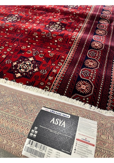Halı Asya Koleksiyonu 39772-010 Kırmızı Renkli