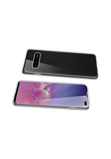 Galaxy S10 Kılıf Zore Enjoy Kapak Renksiz